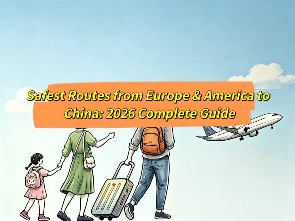 Safest Routes from Europe & America to China 2026: Complete Expert Guide