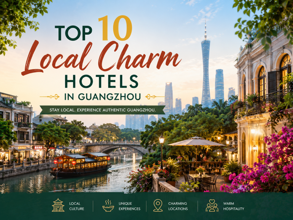 Top 10 Local Charm Hotels in Guangzhou 2026: Historic Stays on Shamian Island & Old Liwan