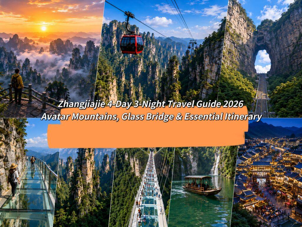 Zhangjiajie 4-Day 3-Night Travel Guide 2026 | Avatar Mountains, Glass Bridge & Essential Itinerary